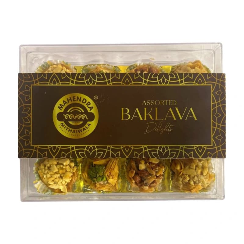 Mahendra Mithaiwala Assorted Baklava — 12 Pcs