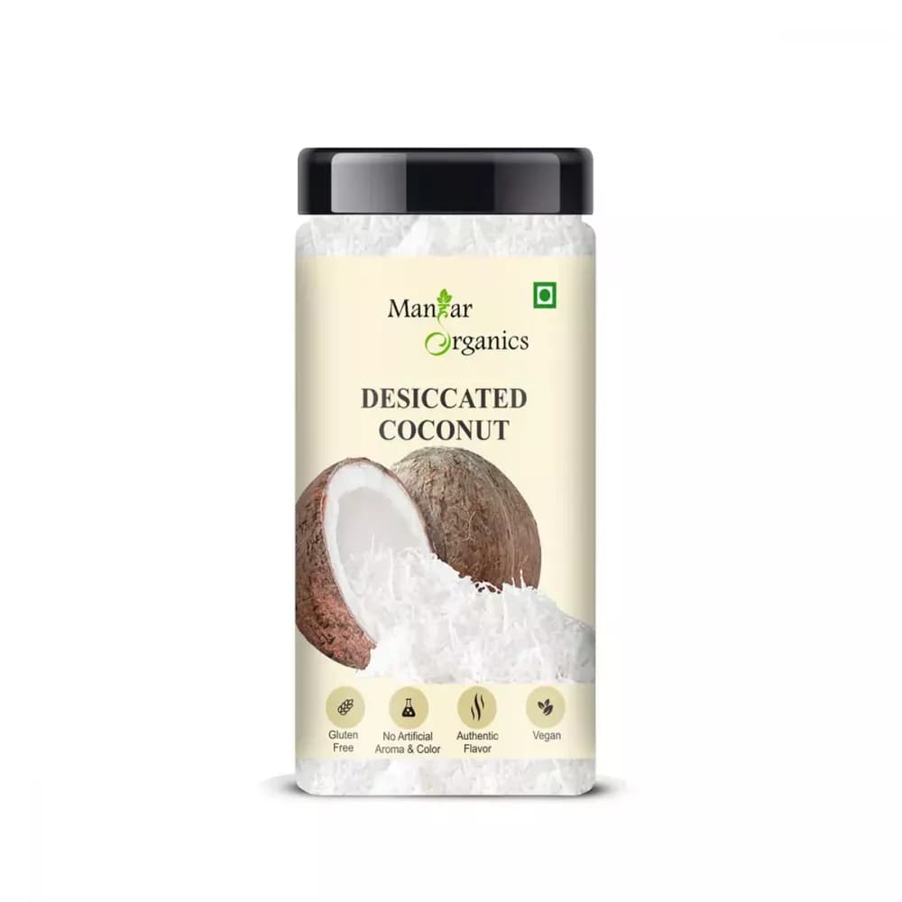 Manhar Organics Desiccated Coconut Powder 100 g Main Image
