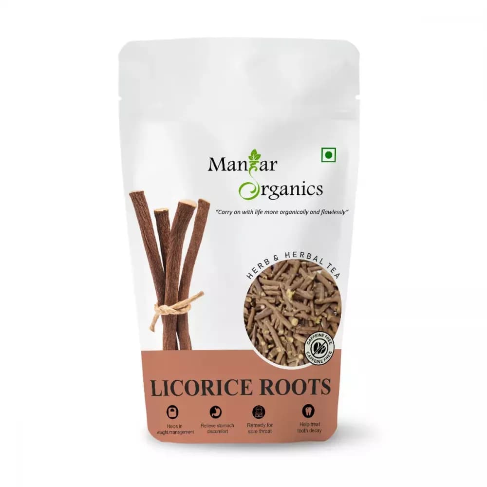 Manhar Organics Dried Licorice Roots Main Image