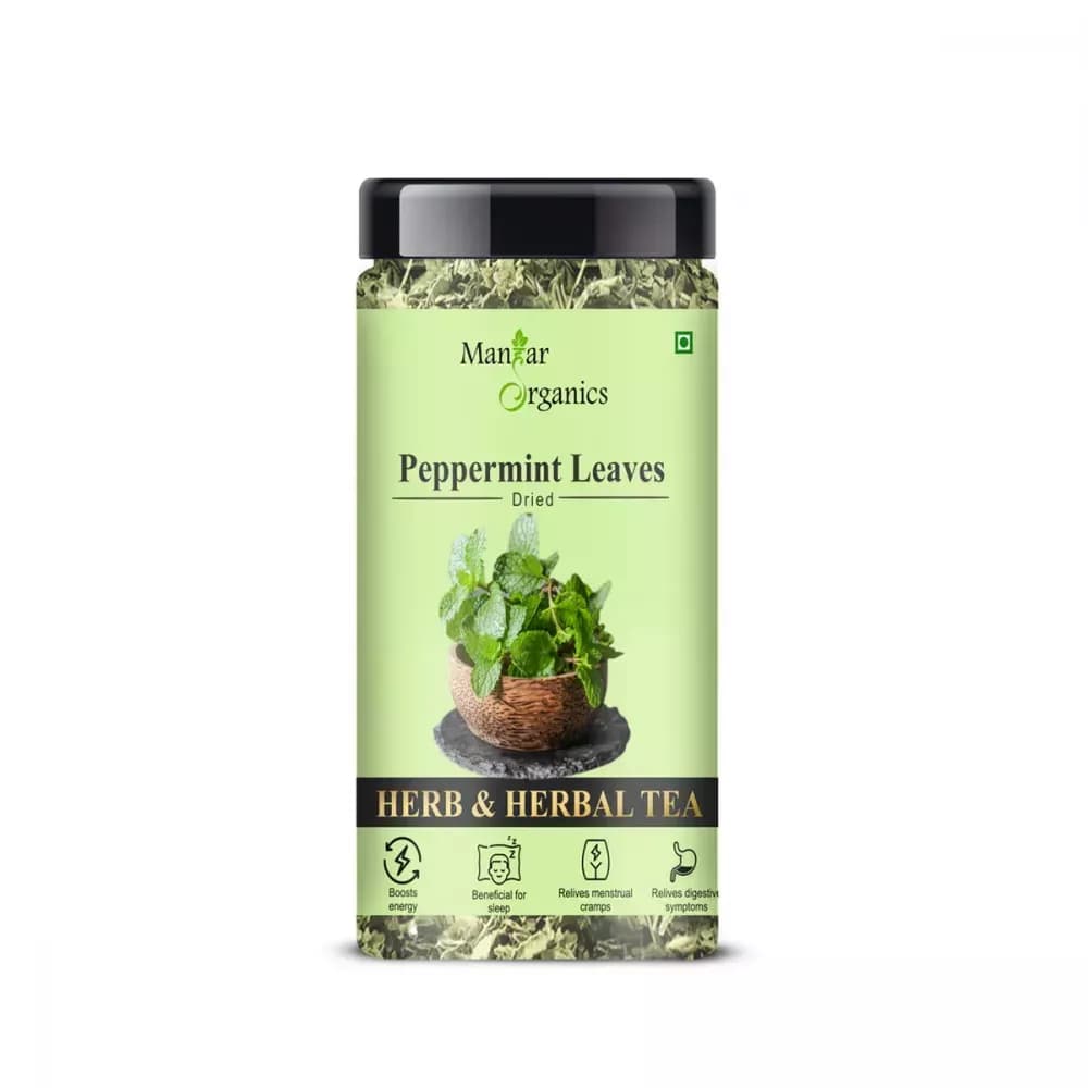 Manhar Organics Dried Peppermint Leaves Tea 45 g Main Image