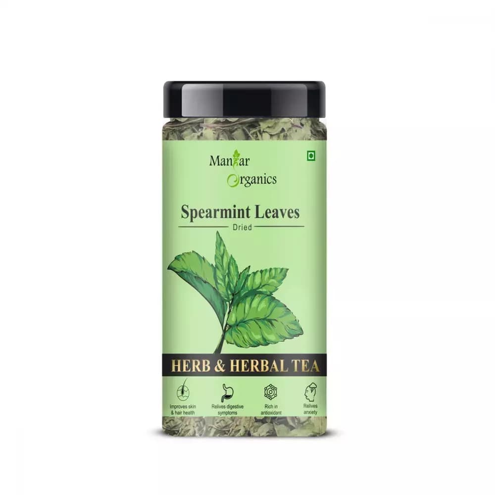 Manhar Organics Dried Spearmint Leaves Tea 45 g Main Image