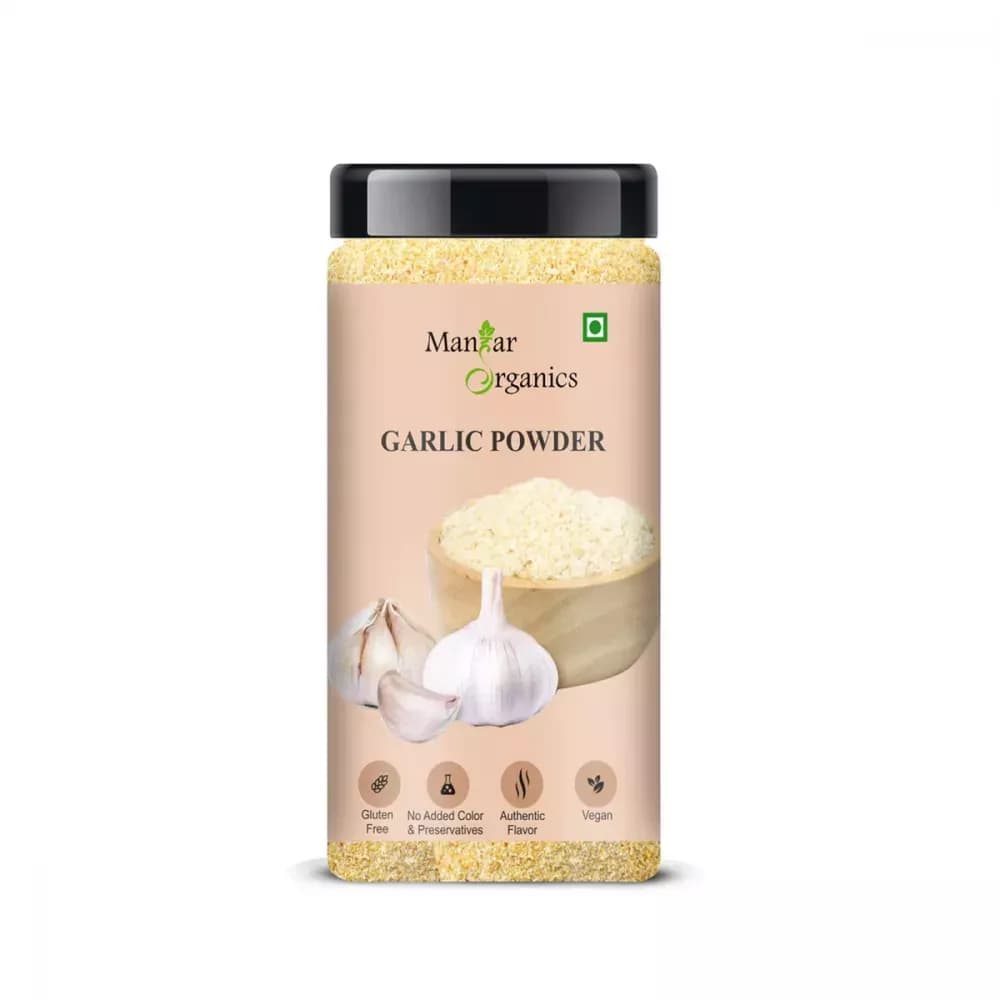 Manhar Organics Garlic Powder 100 g Main Image
