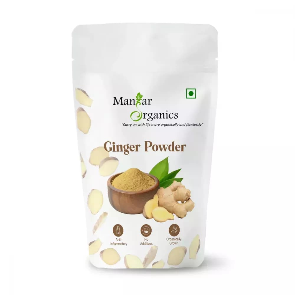 Manhar Organics Ginger Powder 100 g Main Image