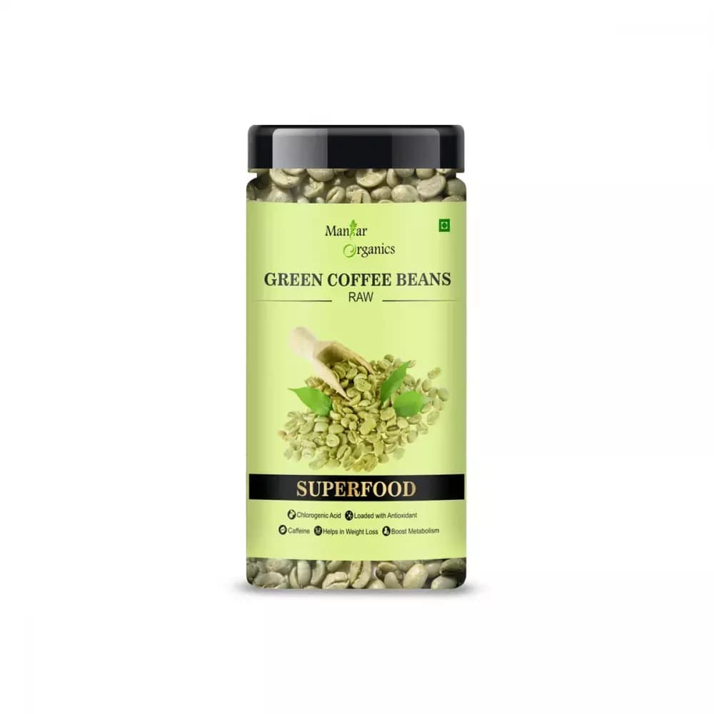 Manhar Organics Green Coffee Beans 150 g Main Image