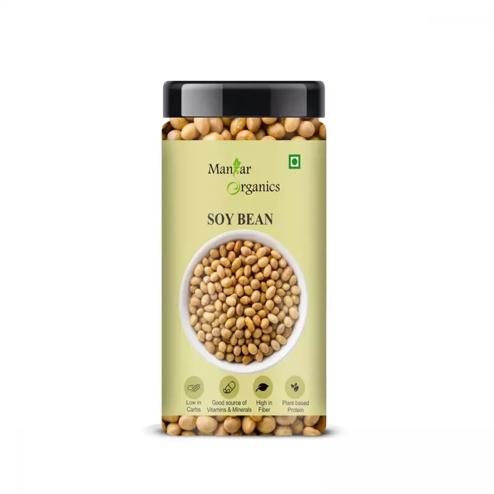Manhar Organics Soy Bean Nuts 185 g Main Image