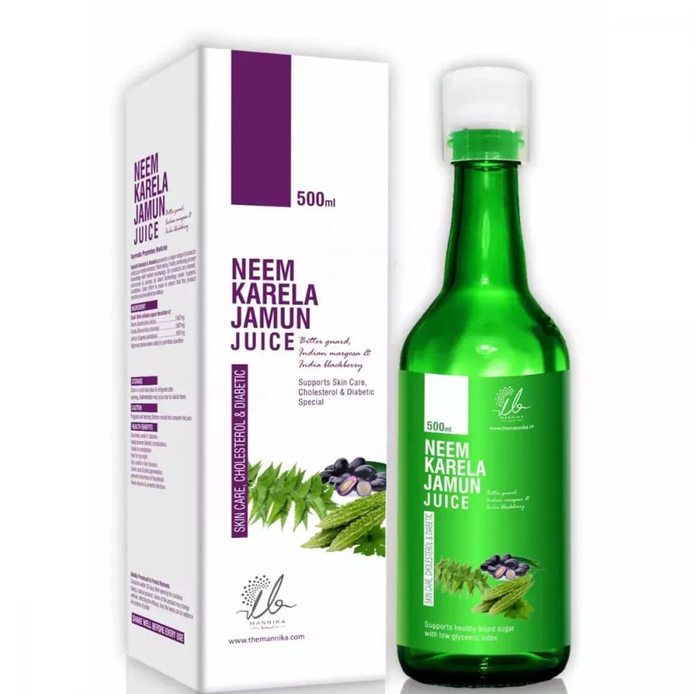 Mannika By Tanish Neem Karela Jamun Juice 500 ml Main Image
