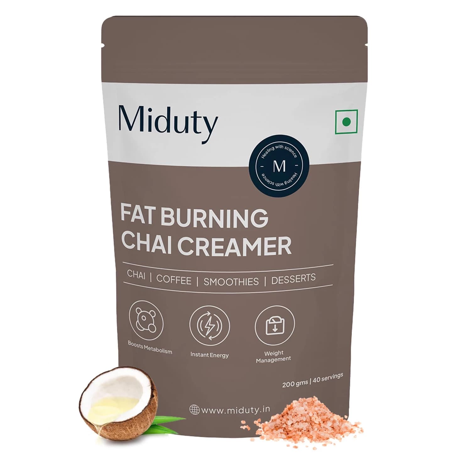 Miduty Fat Burning Chai Creamer ShopIndianProductsa