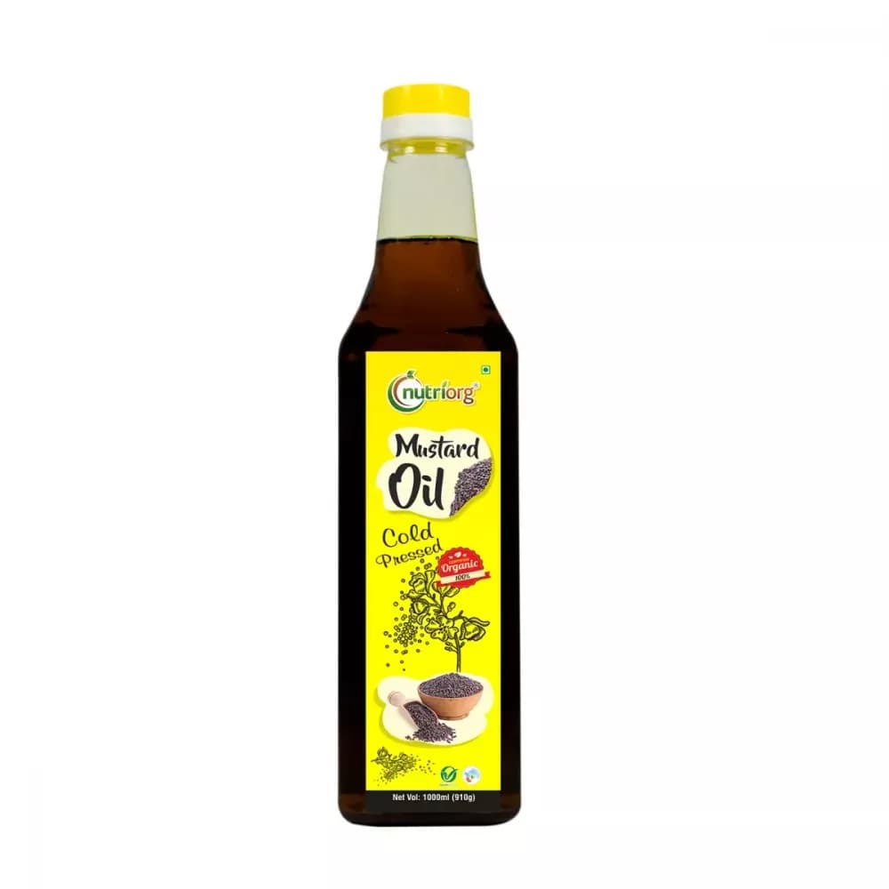 Nutriorg Certified Organic Mustrad Oil 1 ltr Main Image