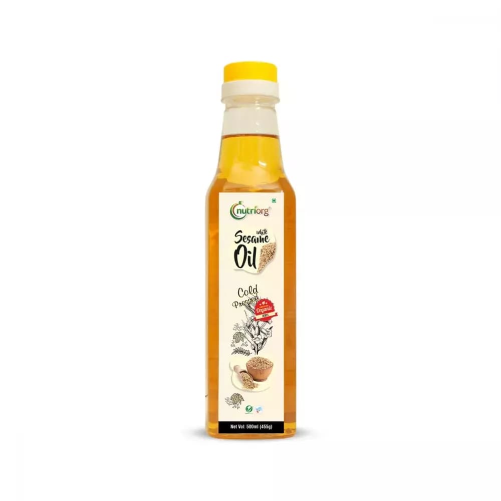 Nutriorg White Sesame Oil 500 ml Main Image