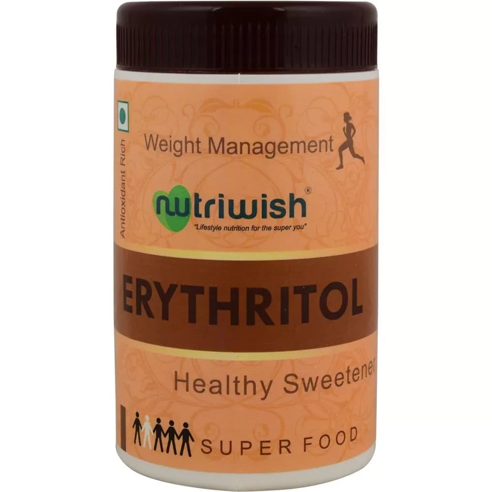 Nutriwish Erythritol Healthy Sweetener 250 g bottle