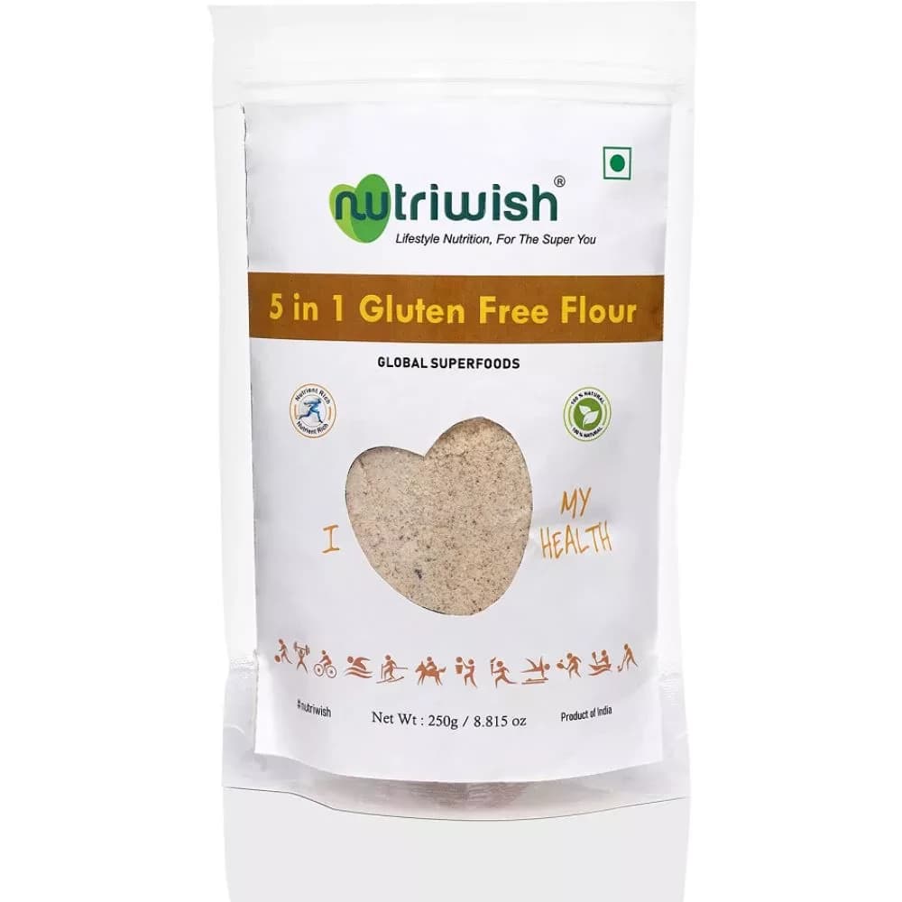 Nutriwish Gluten Free Flour 5 In 1 packet
