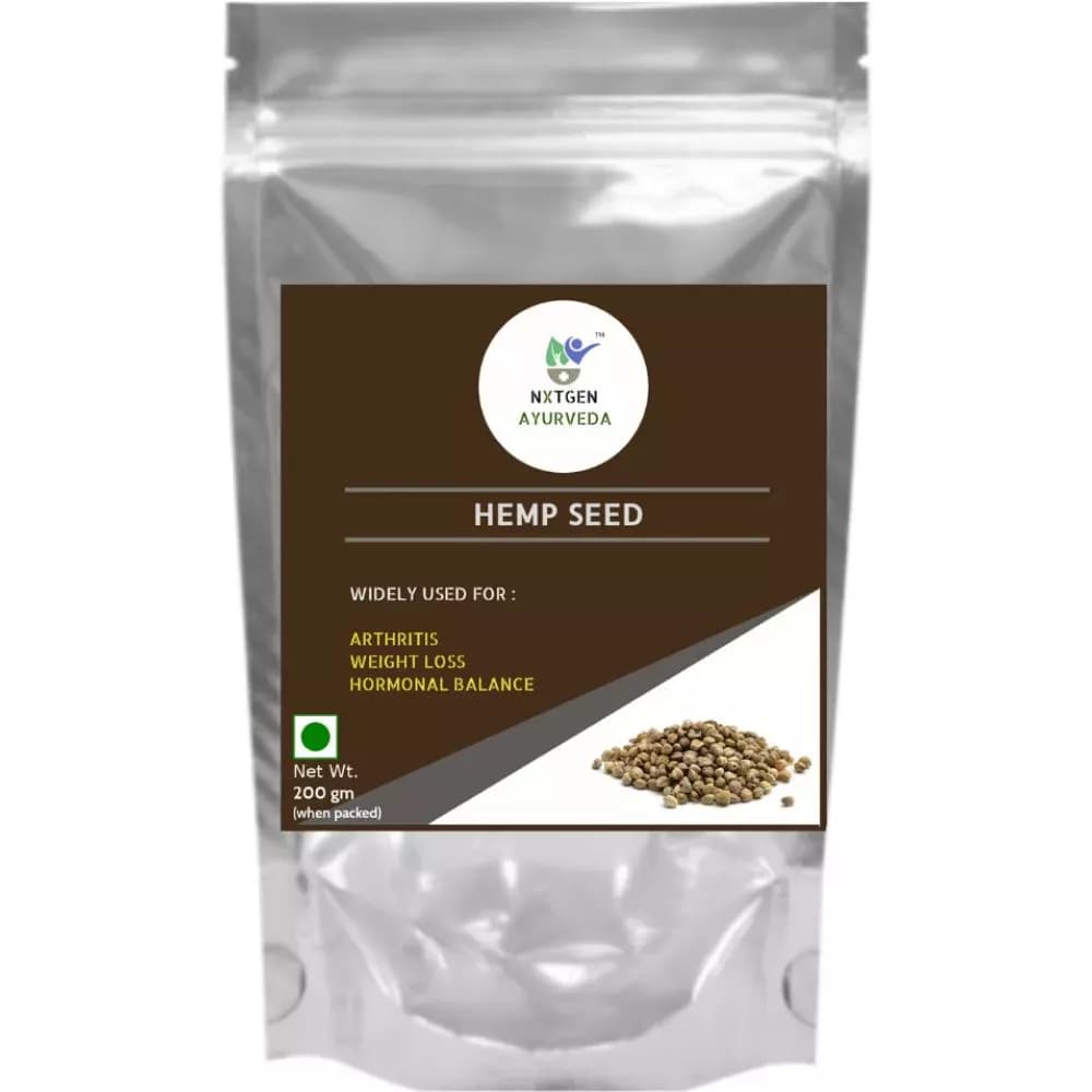 Nxtgen Ayurveda Hemp Seeds 200 g Main Image