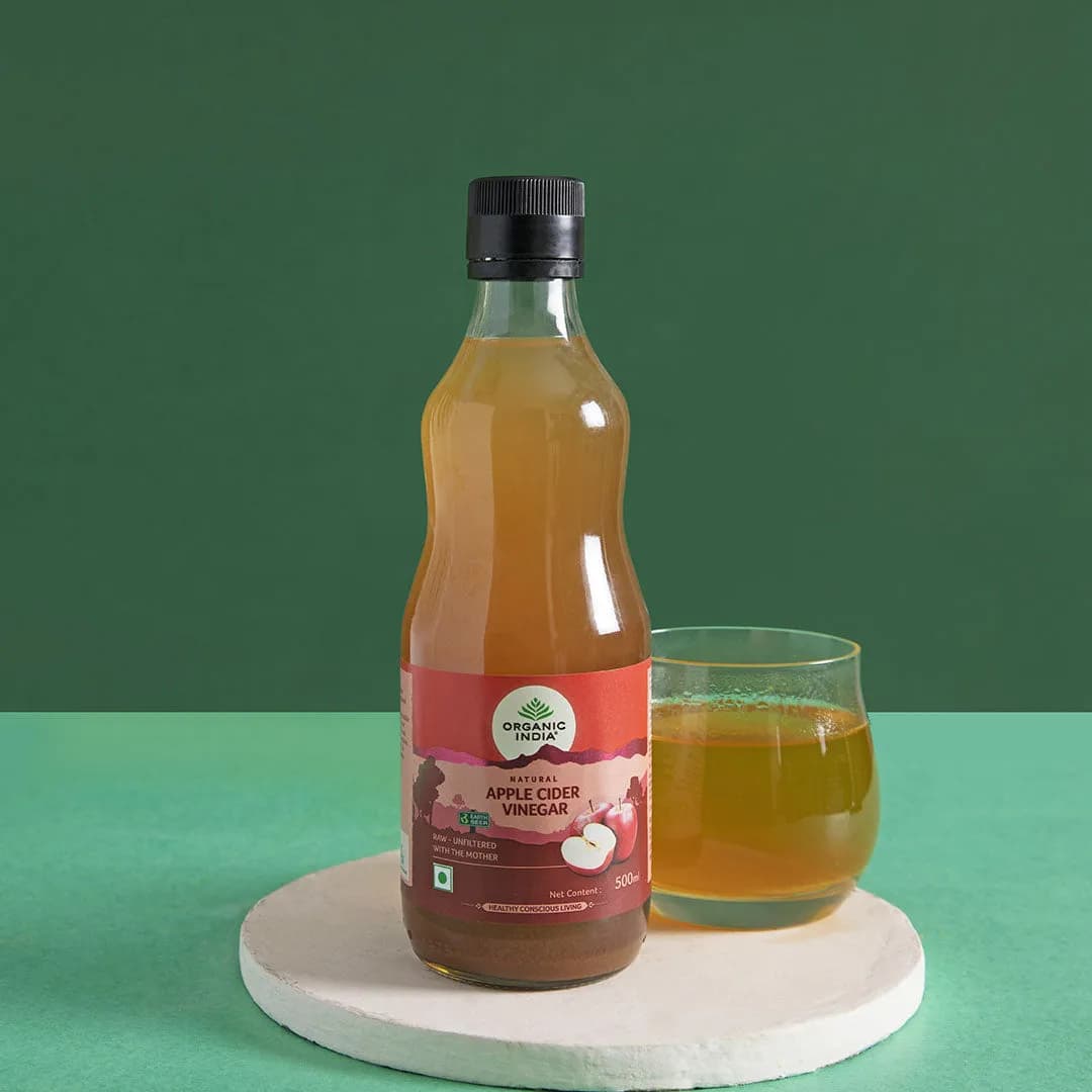 Organic India Apple Cider Vinegar 500 Ml ShopIndianProductsa