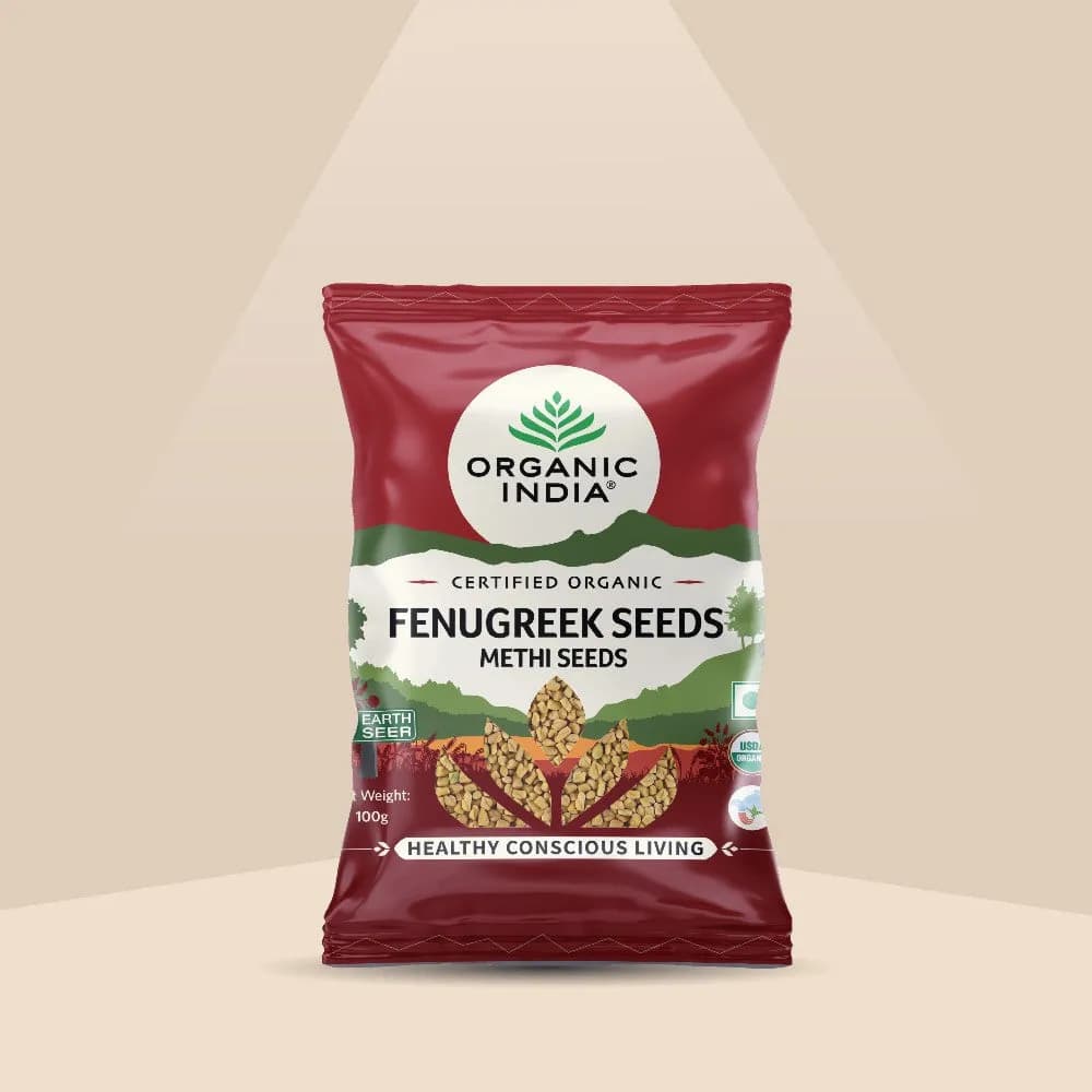 Organic India Fenugreek Seeds 100 G ShopIndianProductsa