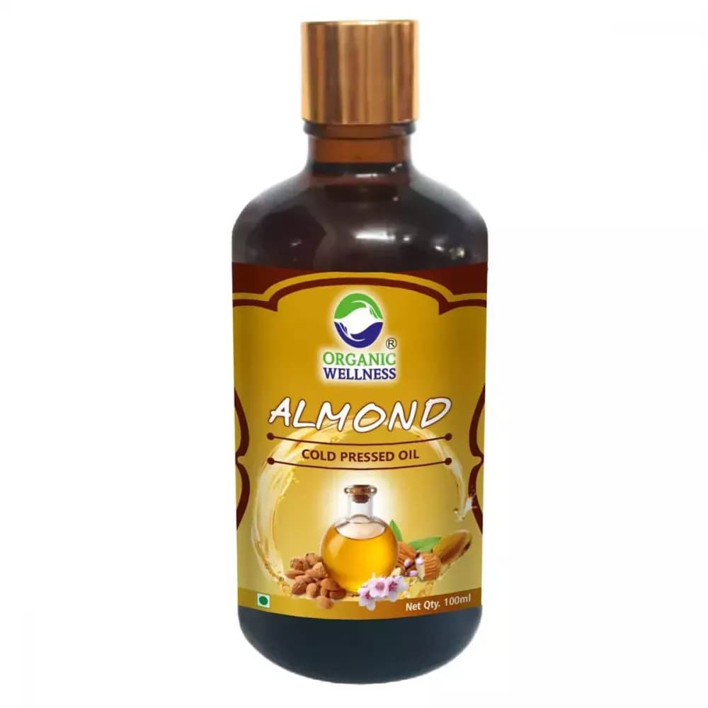Organic Wellness Almond Cold Pressed Oil 100 ml Main Image