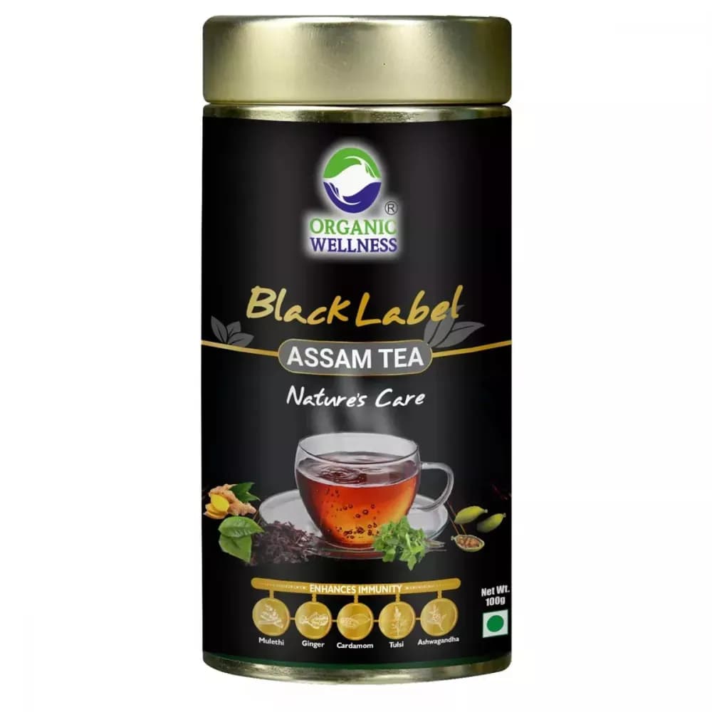 Organic Wellness Black Label Assam Tea 100 g Powder Main Image