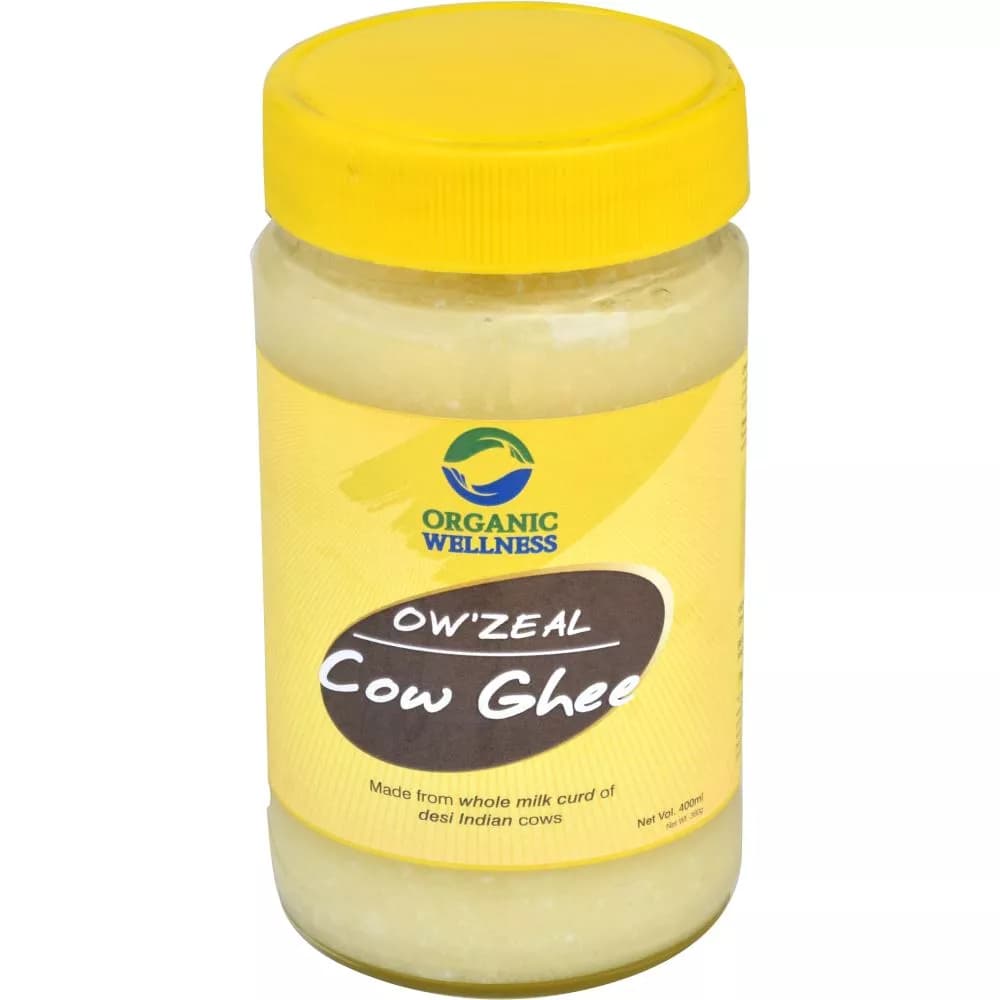 Organic Wellness OW'Zeal Cow Ghee 400 ml bottle