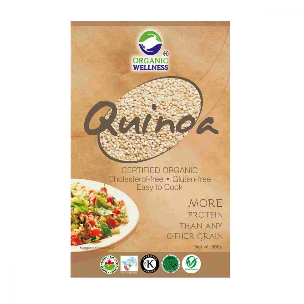 Organic Wellness Quinoa Seeds 500 g Main Image