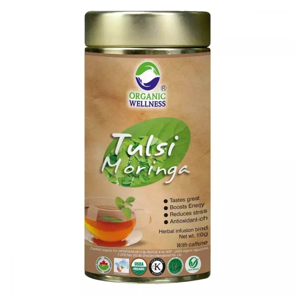 Organic Wellness Tulsi Brahmi Tea 100 g Tea Main Image