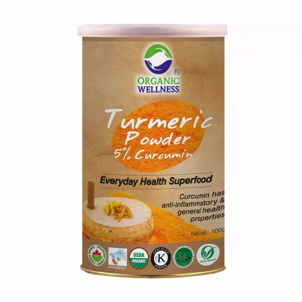 Organic Wellness Turmeric Powder 100 g Main Image