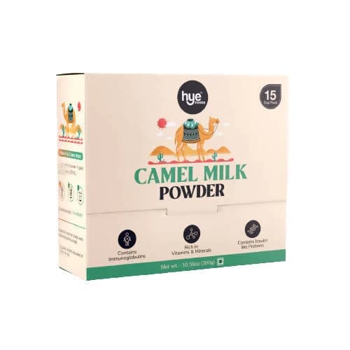 Pack Of 15 Hye Foods Camel Milk Powder Sachets ShopIndianProductsa