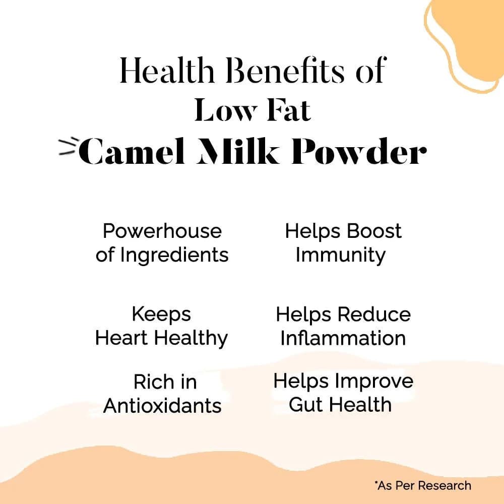 Pack Of 15 Hye Foods Low Fat Camel Milk Powder ShopIndianProductsa