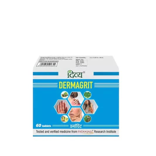 Patanjali Divya Dermagrit 60 Tablets Main Image
