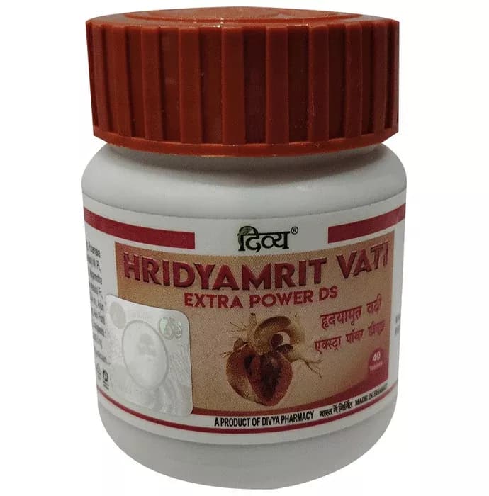 Patanjali Divya Hridyamrit Vati Extra Power 40 Tablets Main Image