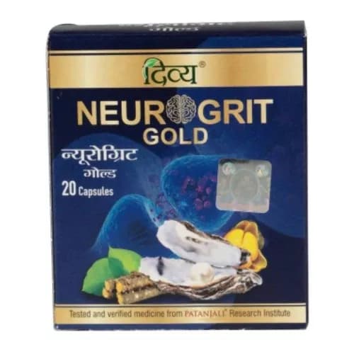 Patanjali Divya Neurogrit Gold 20 Capsules Main Image