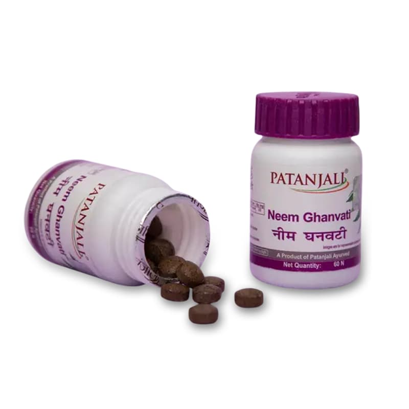 Patanjali Neem Ghan Vati 60 Tablets Main Image