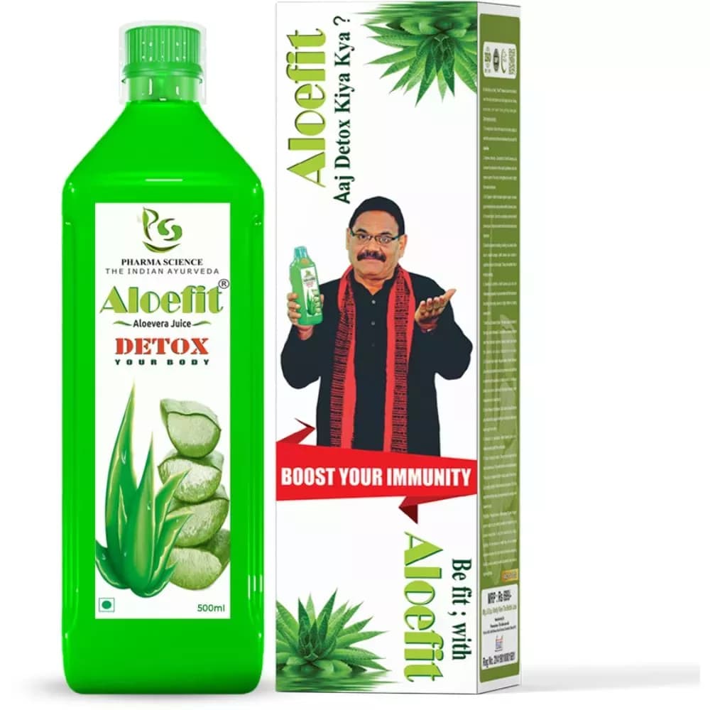 Pharma Science Aloe Vera Pure Juice 500 ml Main Image