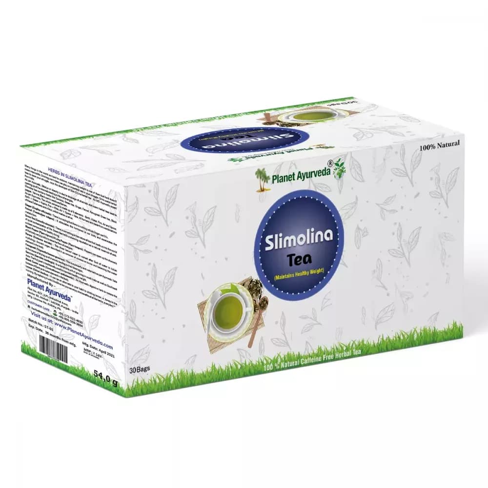 Planet Ayurveda Slimolina Tea 30 Sachets Main Image
