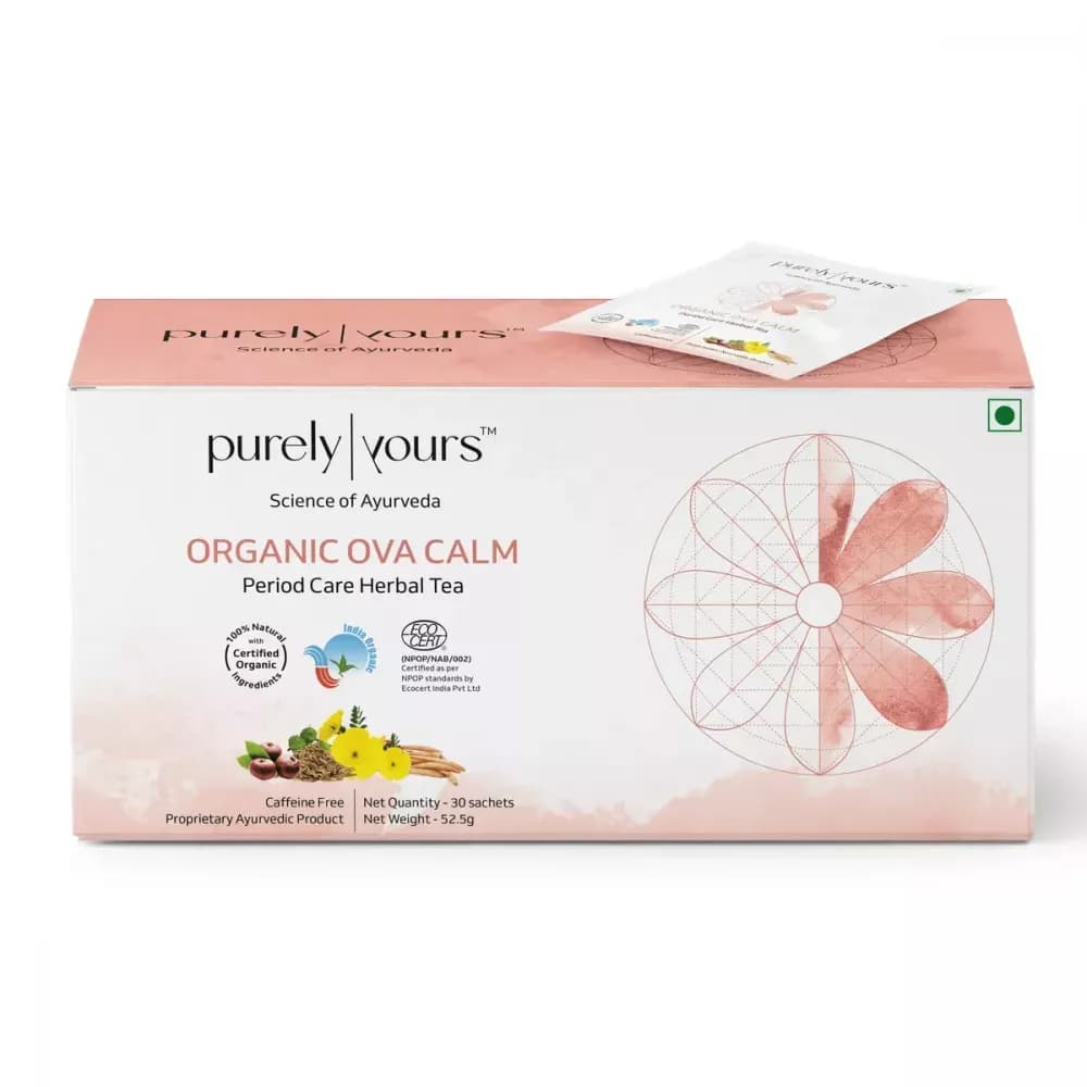 Purely Yours Organic Ova Calm Period Care Herbal Tea 30 Sachet Main Image