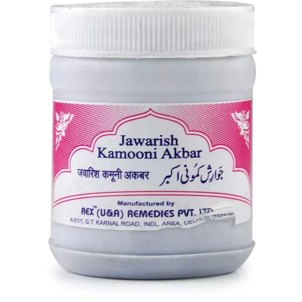 Rex Remedies Jawarish Kamooni Akbar 125 g Main Image