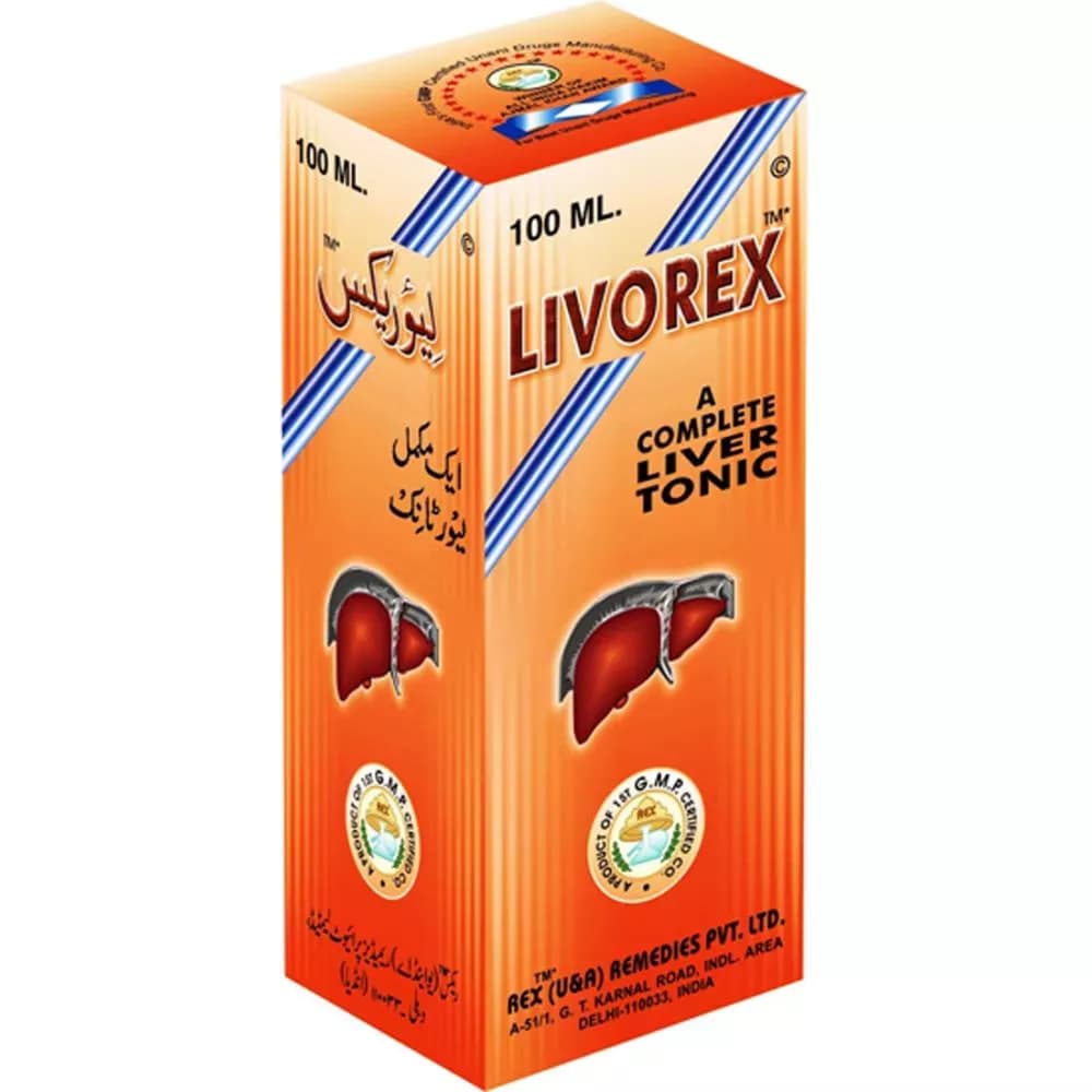Rex Remedies Livorex Syrup 100 ml Main Image