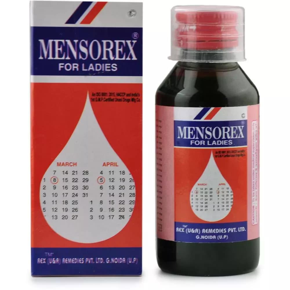 Rex Remedies Mensorex Syrup 200 ml Main Image