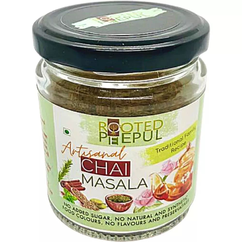 Rooted Peepul Artisanal Chai Masala Powder 75 g Main Image
