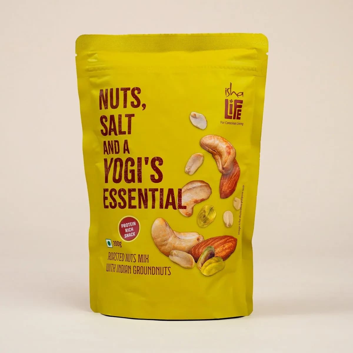 Isha Life Nuts, Salt & A Yogi's Essential — 200 g