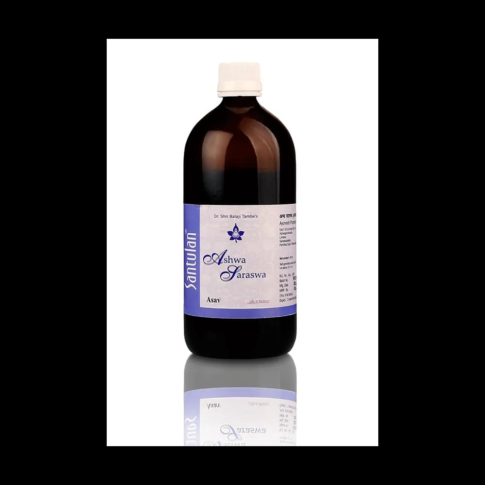 Santulan ayurveda ashwa saraswa 400 ml shopindianproductsa
