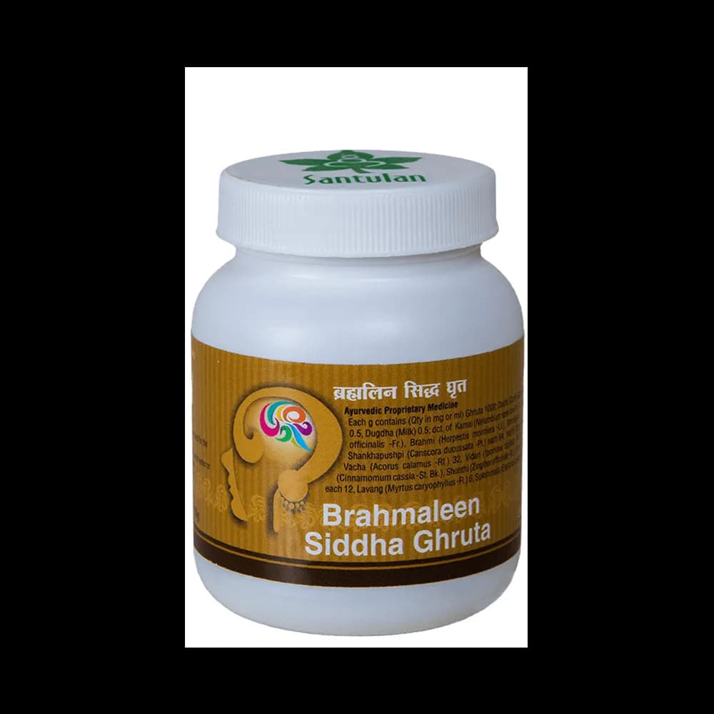Santulan ayurveda brahmaleen siddha ghruta 150 g shopindianproductsa