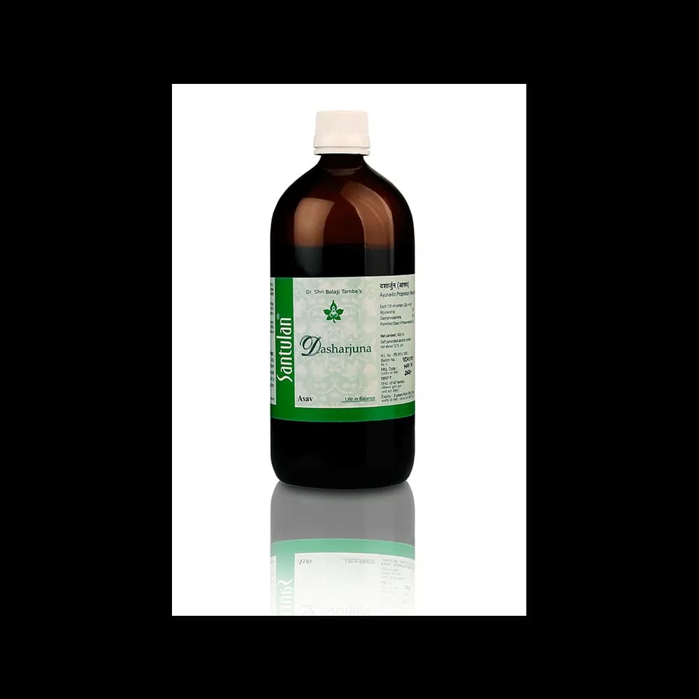 Santulan ayurveda dasharjuna asav 400 ml shopindianproductsa