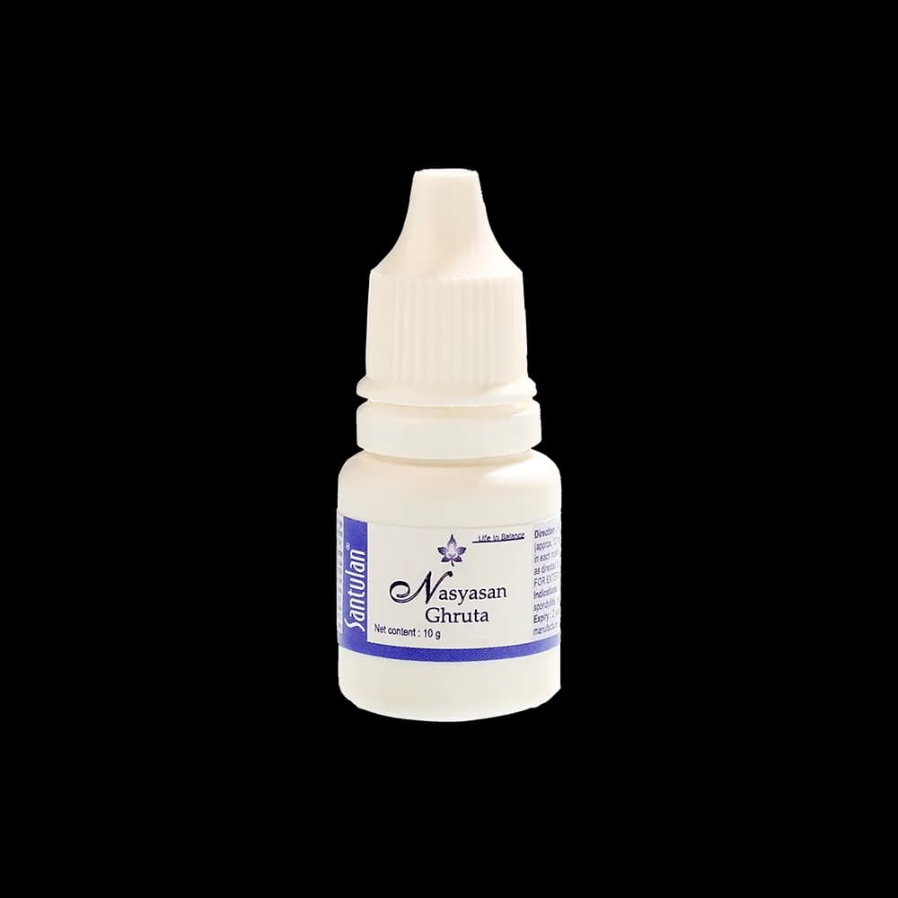 Santulan ayurveda nasyasan ghruta 10 g shopindianproductsa