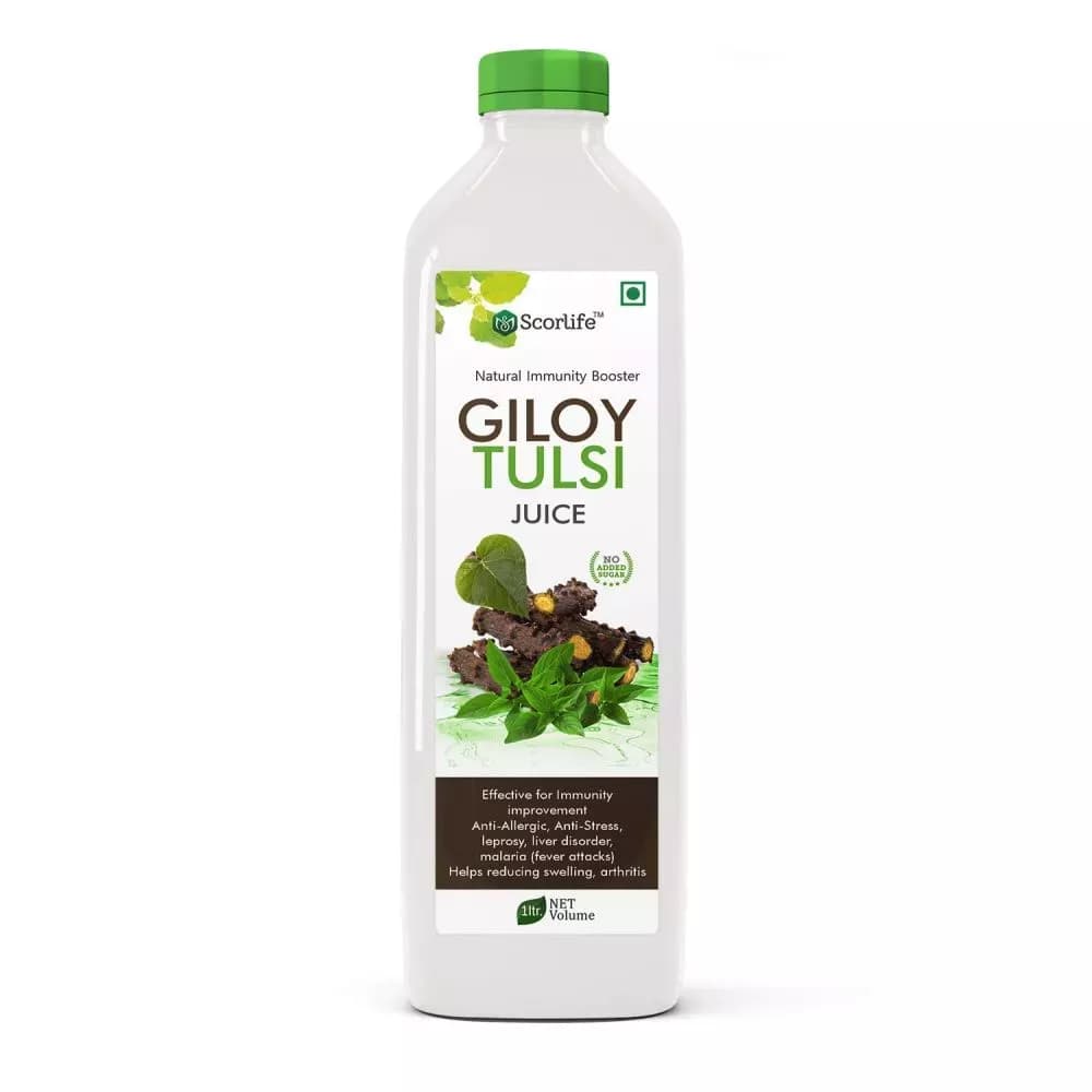 Scorlife Giloy Tulsi Juice Sugar Free 1 L Main Image