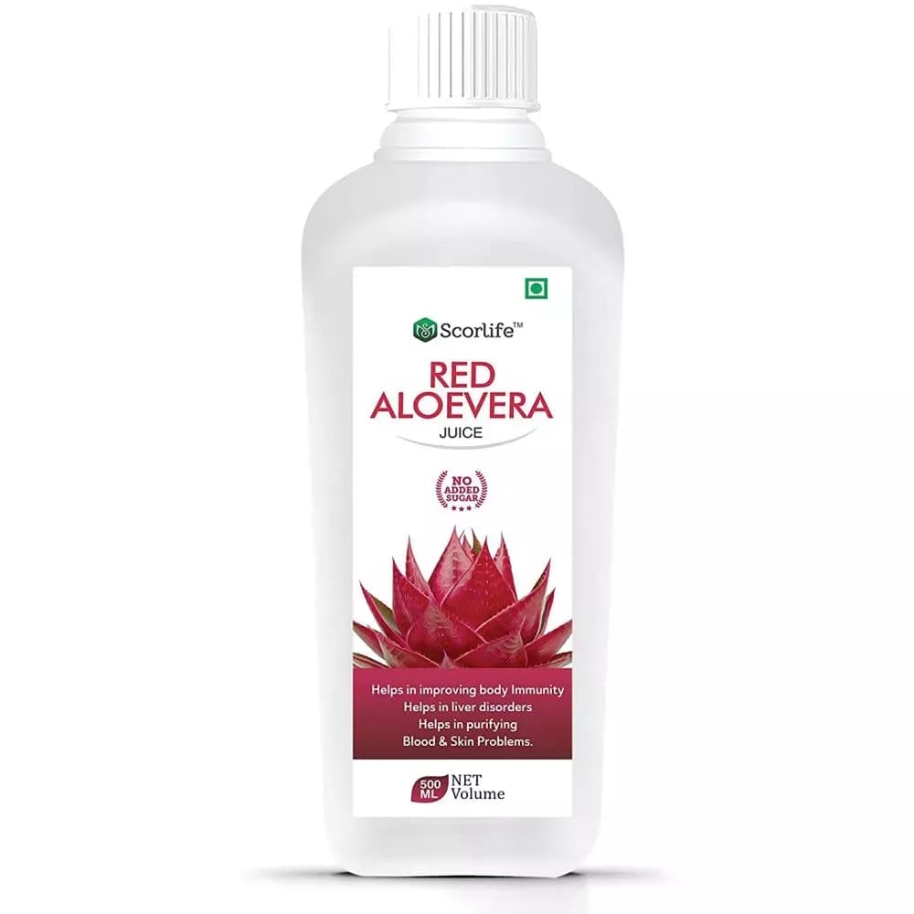 Scorlife Red Aloevera Juice Sugar Free 500 ml Main Image