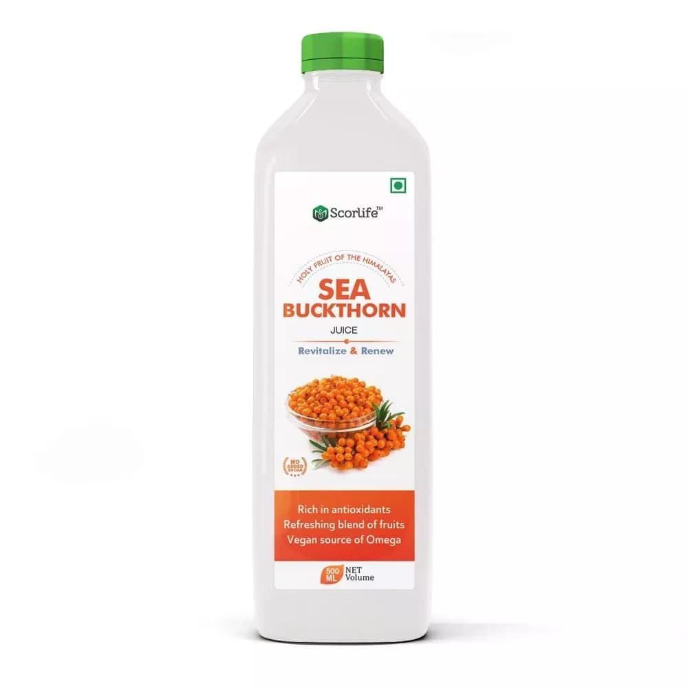 Scorlife Sea Buckthorn Juice Sugar Free 500 ml Main Image