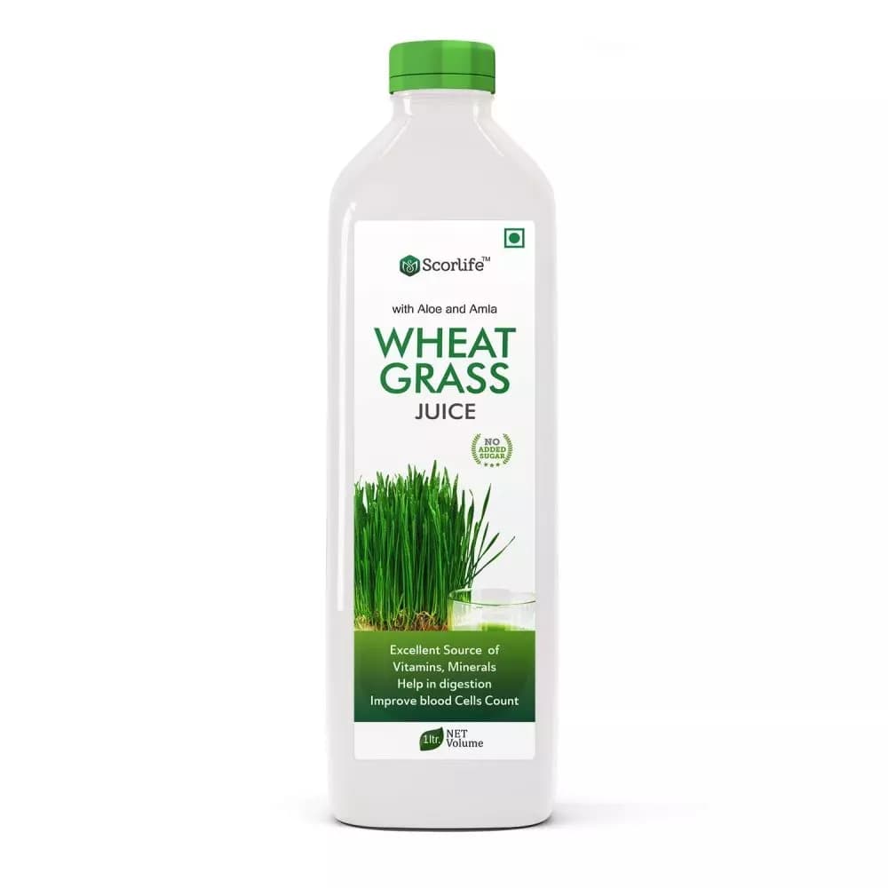 Scorlife Wheatgrass Juice Sugar Free 1 L Main Image