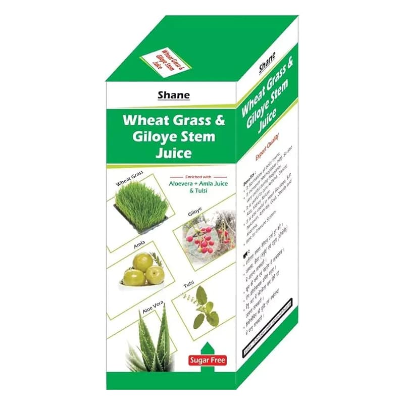 Shane Wheat Grass & Giloye Stem Juice 500 ml Main Image