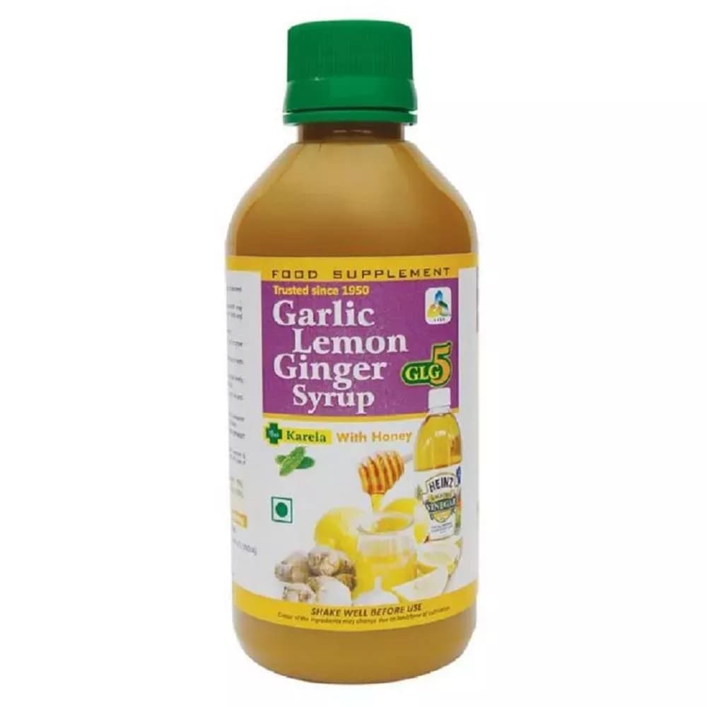 SKSB Garlic Lemon Ginger Syrup Karela with Honey 225 ml Main Image