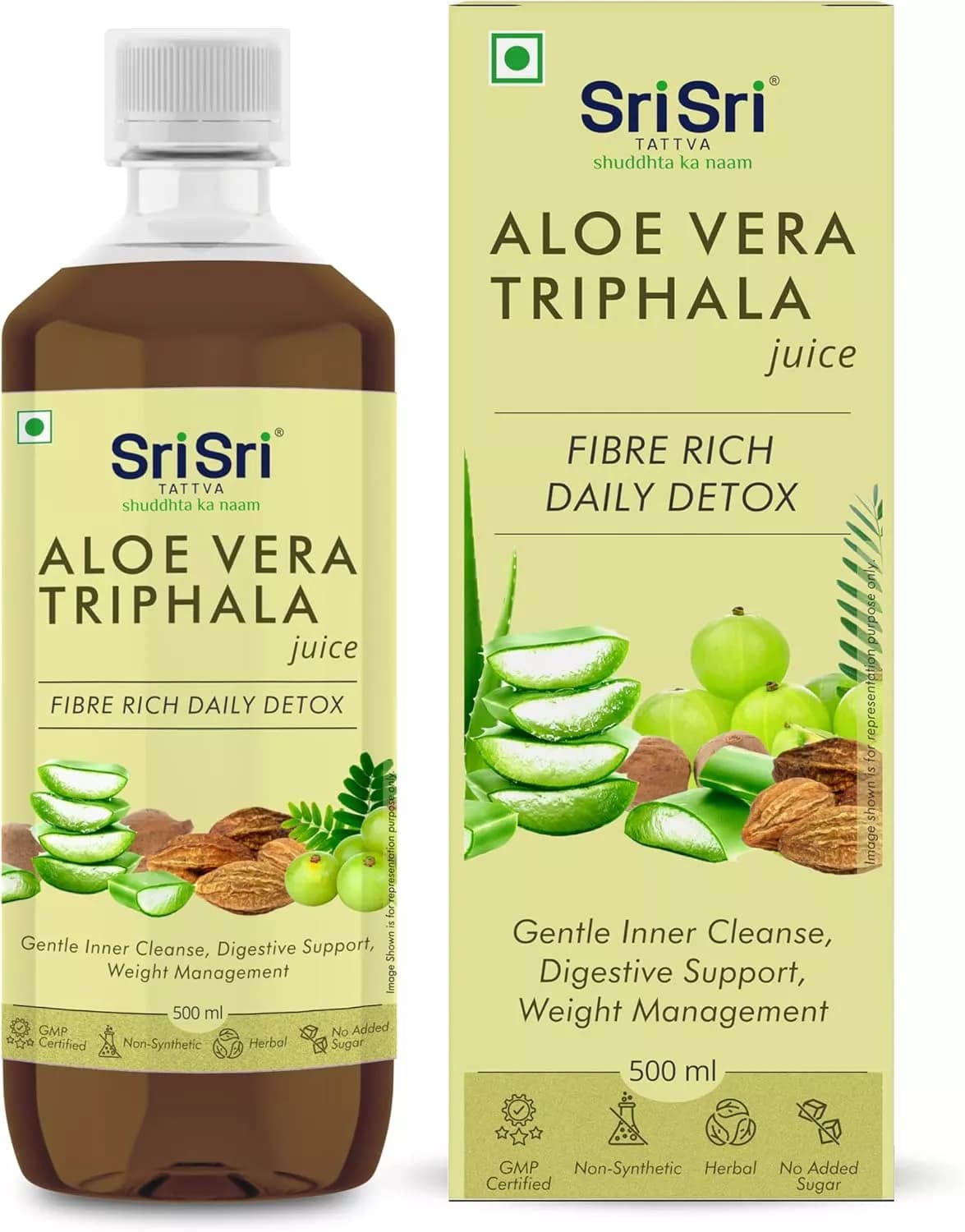 Sri Sri Tattva Aloe Vera Triphala Juice 500 ml Main Image