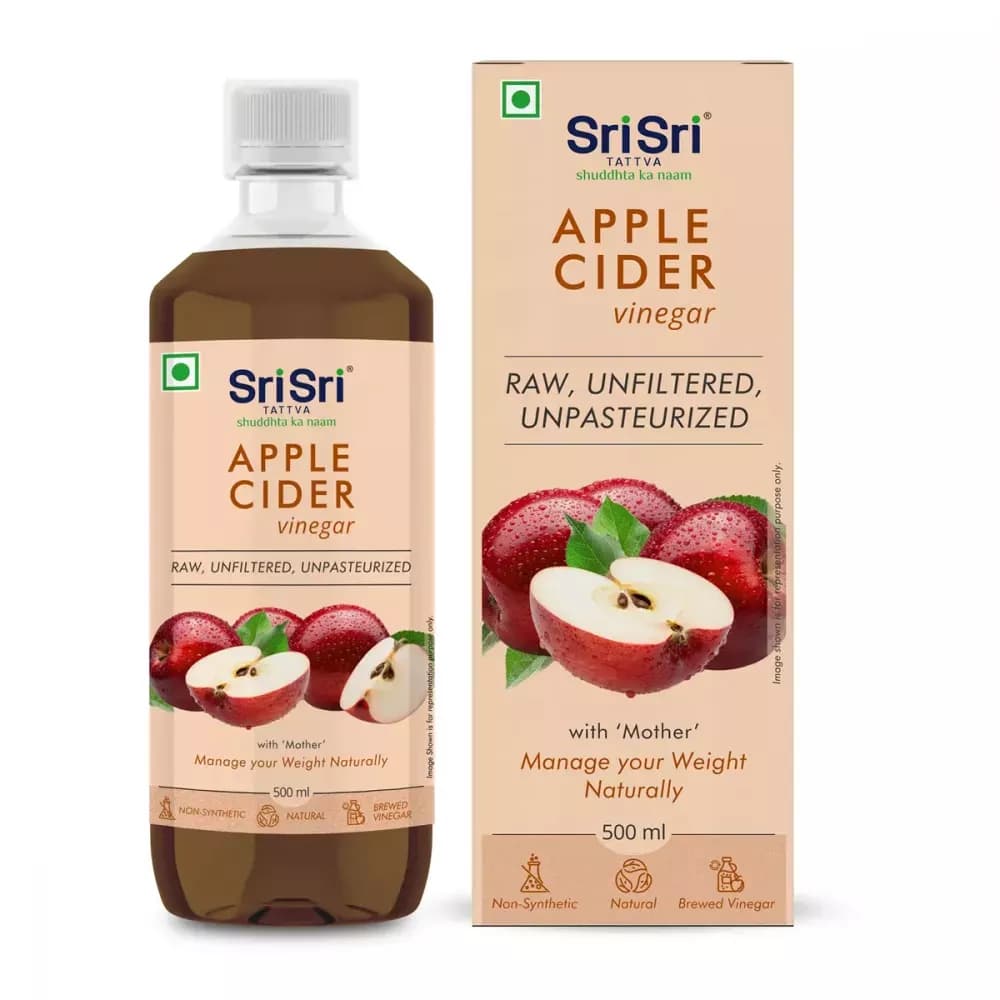 Sri Sri Tattva Apple Cider Vinegar 500 ml Main Image